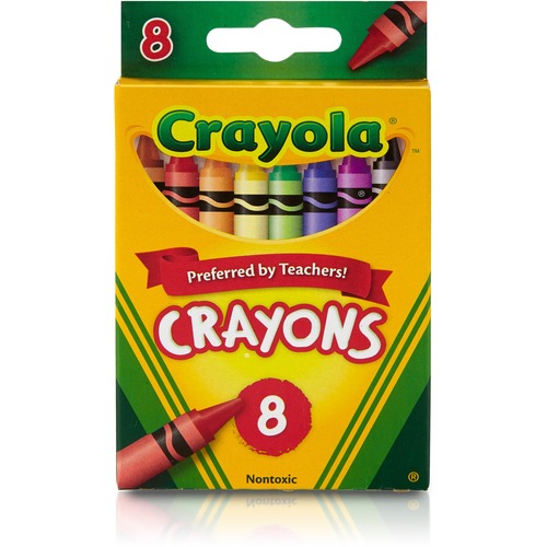 CRAYON,CRAYOLA,3-5/8"-8CT