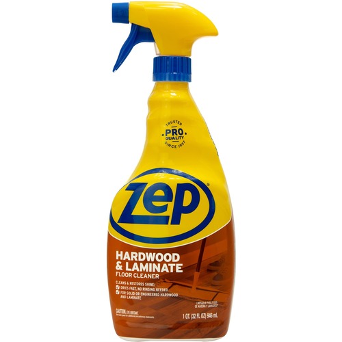 Zep Commercial  Floor Cleaner, f/ Hardwood/Laminate, Spray, 32 oz.