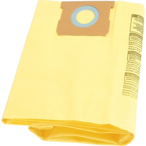 Shop-vac  Fine Dust Collection Bags, f/Side Vacs, 5-8 Gal, 2/PK, YW