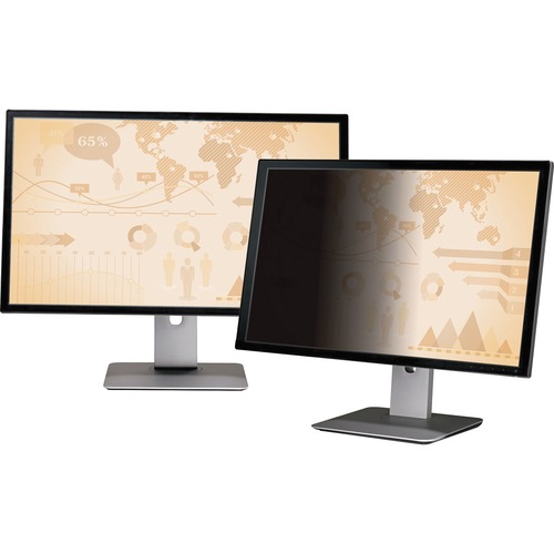 3M  Privacy Filter, f/18.5" Wide-screen Monitors, 16:9, Clear