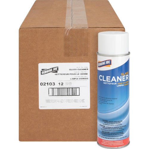 CLEANER,GLASS,AEROSOL,19OZ