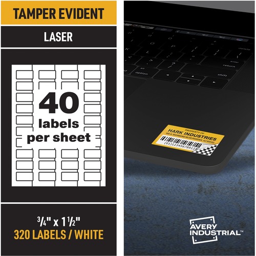 LABEL,ASSET TAG,320/PK,WH