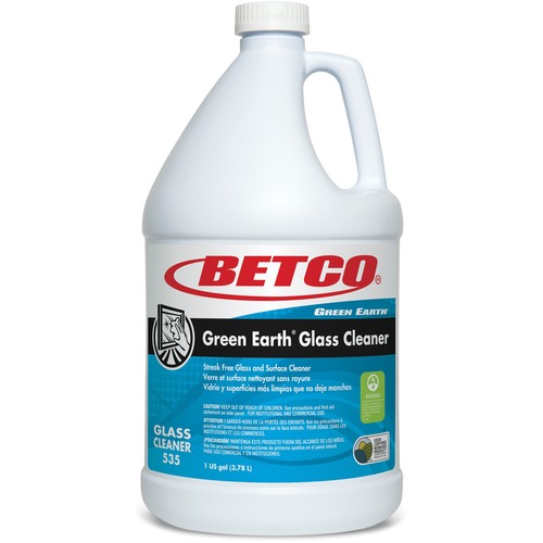 Betco Corporation  Cleaner, f/Glass&Hard Surfaces, Concentrated, 1 Gal, 4/CT,BE