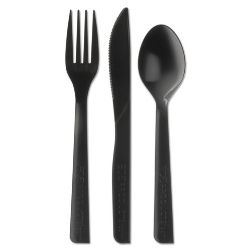 100% RECYCLED CONTENT CUTLERY KIT - 6", 250/CARTON