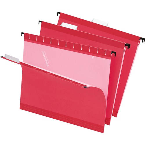 FOLDER,HANGING,LTR,1/5,RED