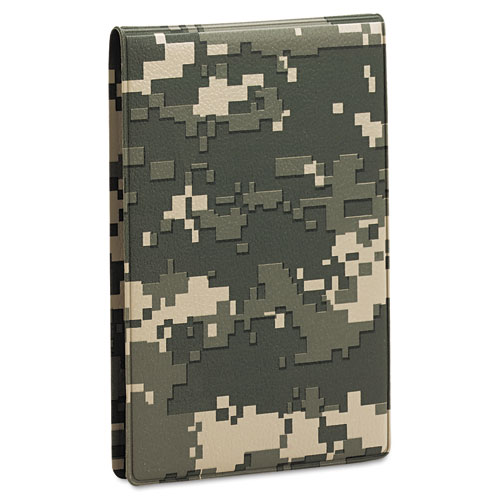 7510015574970 SKILCRAFT POCKET PADFOLIO W/MEMO BOOK, 4 X 6, CAMOUFLAGE, DOZEN