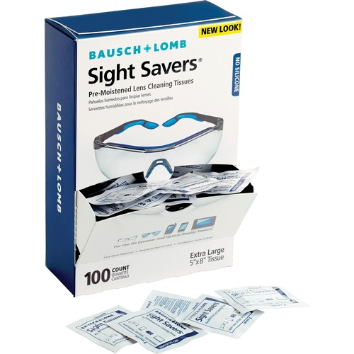 Sight Savers Premoistened Lens Cleaning Tissues, 100 Tissues/box