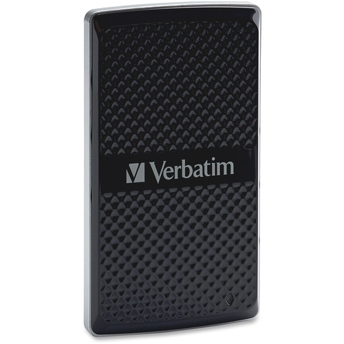 Verbatim  External Storage Drive, 128GB, USB 3.0, w/ mSATA, Black
