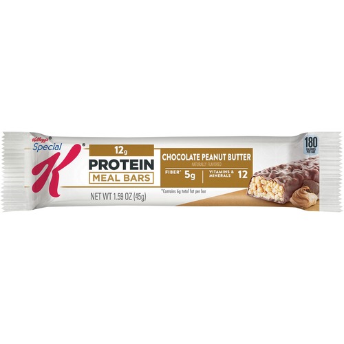 SPECIAL K PROTEIN MEAL BAR, CHOCOLATE/PEANUT BUTTER, 1.59 OZ, 8/BOX