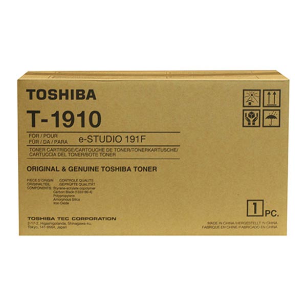 Toshiba T-1910 Black OEM Toner Cartridge