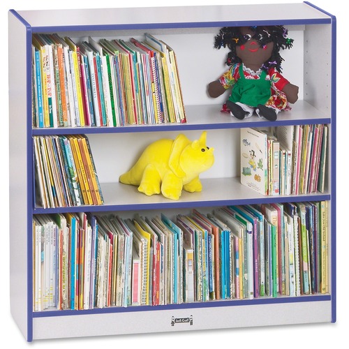 Jonti-Craft, Inc.  Bookcase, Short, 36"x36.5"x11.5", Blue