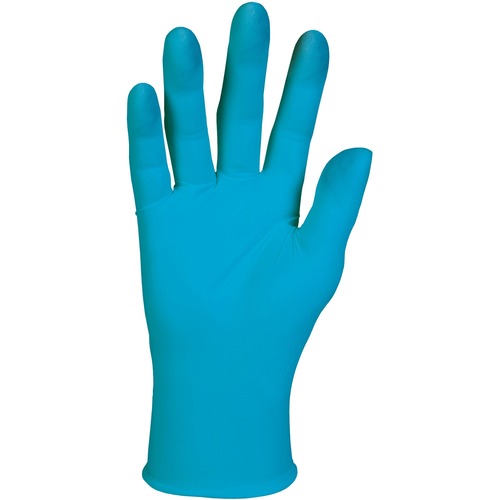 G10 Blue Nitrile Gloves, Blue, 242 Mm Length, Medium/size 8, 10/carton