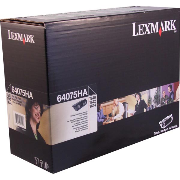 Lexmark 64075HA Black OEM High Yield Toner Cartridge