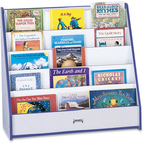 Jonti-Craft, Inc.  Book Stand, Flushback, 27-1/2"x30"x13-1/2", Blue