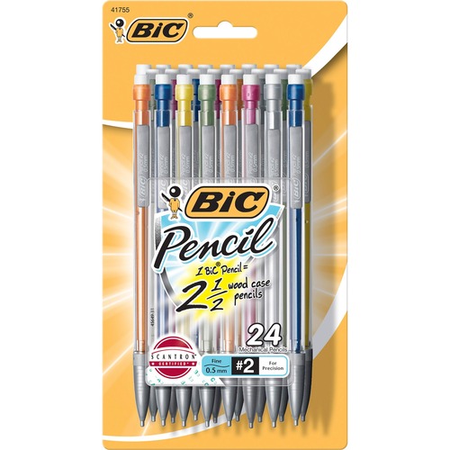 PENCIL,MECH,24PK,.5MM