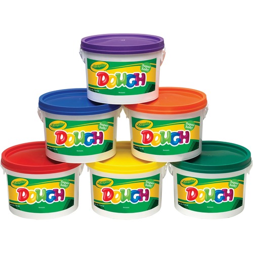 DOUGH,CRAYOLA,AST,6CT