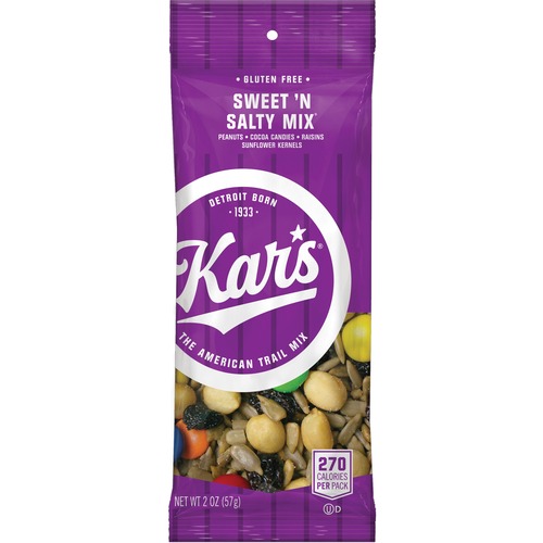 Kars Nuts  Sweet N Salty Trail Mix, 2 oz., 24/BX