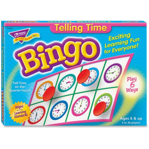 GAME,BINGO,TELLING TIME