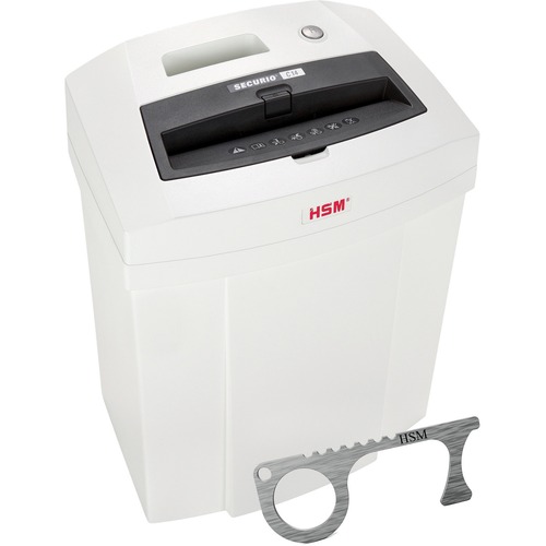 HSM  Shredder, Strip-Cut, 14-2/5"Wx10-1/5"Dx15-9/10"H, White