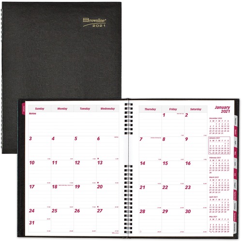 PLANNER,MONTHLY,COILPRO,BK