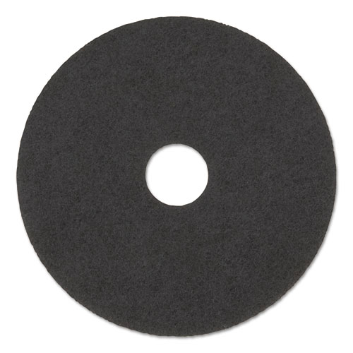 HIGH PERFORMANCE STRIPPING FLOOR PADS, 17" DIAMETER, GRAYISH BLACK, 5/CARTON