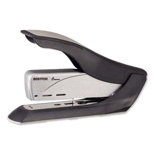 7520015668656 SKILCRAFT HEAVY-DUTY SPRING-POWERED DESKTOP STAPLER, 65-SHEET CAPACITY, BLACK/SILVER