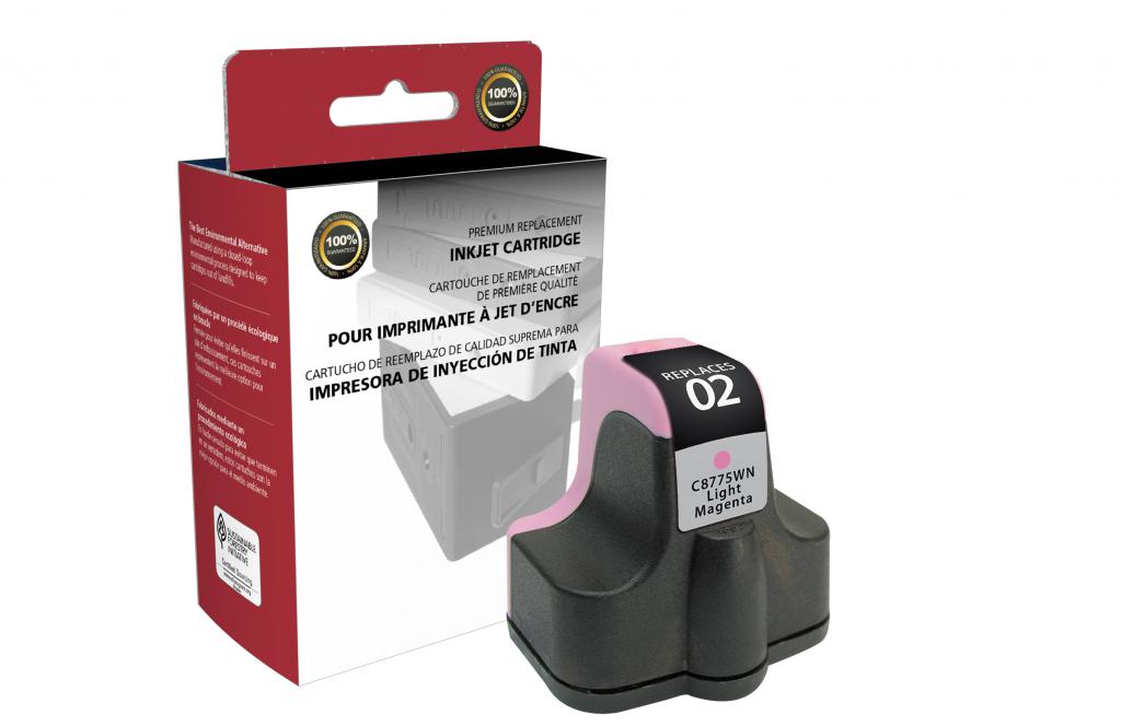 CIG Remanufactured High Yield Light Magenta Ink Cartridge (Alternative for HP C8775WN 02) (240 4x6 prints)