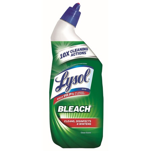 DISINFECTANT TOILET BOWL CLEANER WITH BLEACH, 24 OZ, 8/CARTON