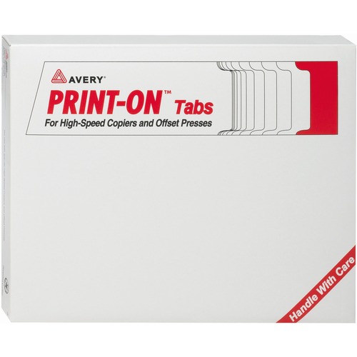 TABS,PRINT-ON,3-HOLE PUNCHD