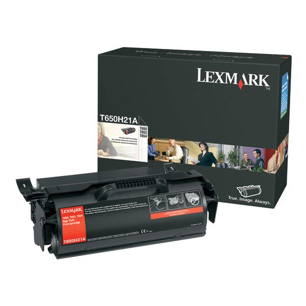 Lexmark T650H21A Black OEM Toner Cartridge
