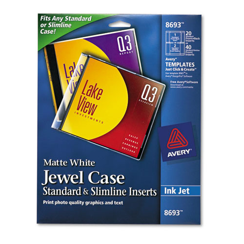 LABEL,IJ CD/DVD,20/PK,WH