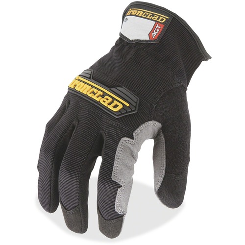 Workforce Glove, Medium, Gray/black, Pair