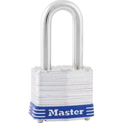Master Lock Company  Long Shackle Padlock, w/ 1-1/2" Shackle, Rust-Proof