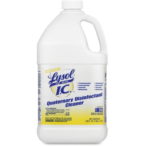 Quaternary Disinfectant Cleaner, 1gal Bottle, 4/carton