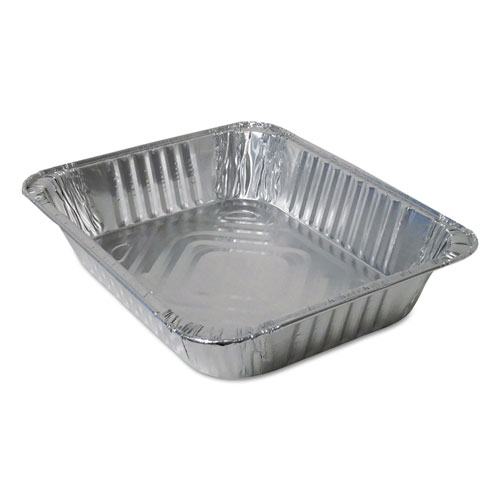 ALUMINUM STEAM TABLE PANS, HALF SIZE, 100/CARTON