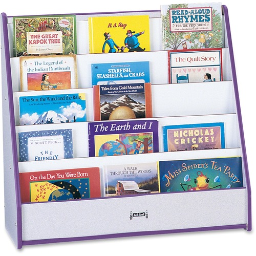 Jonti-Craft, Inc.  Book Stand, Flushback, 27-1/2"x30"x13-1/2", Purple