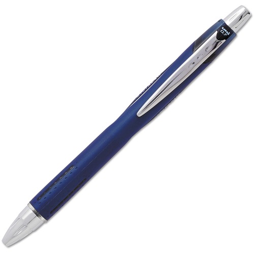 uni-ball Corporation  Rollerball Pen,Retractable,.7mm,Deep BE Barrel/BK Ink