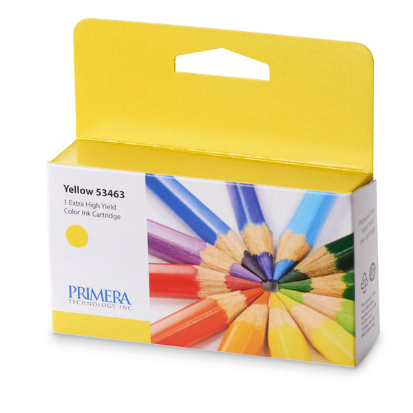 Primera 53463 Yellow OEM High Yield Ink Cartridge