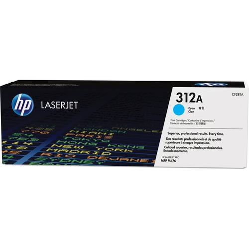 Hewlett-Packard  Toner Cartridge, 2700 Page Yield, Cyan