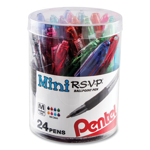 PEN,PEN,MED,MINI,24PK,AST