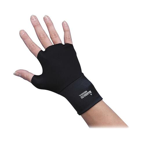 Dome Publishing Co Inc  Ergonomic Therapeutic Support Gloves, Medium Size, Black