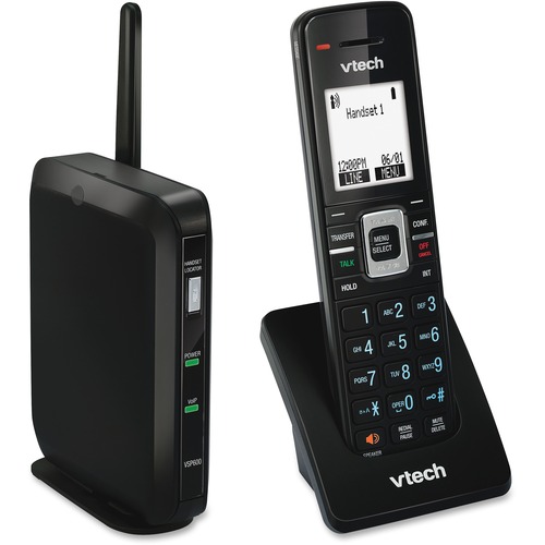 Vtech  Eris Terminal Cordless Base Station/Handset, Black