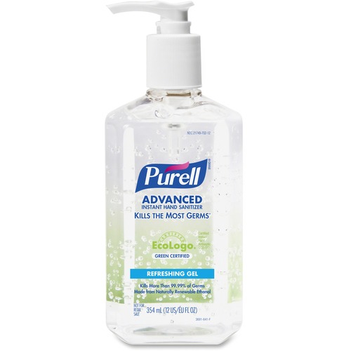 SANITIZER,GREEN,12OZ