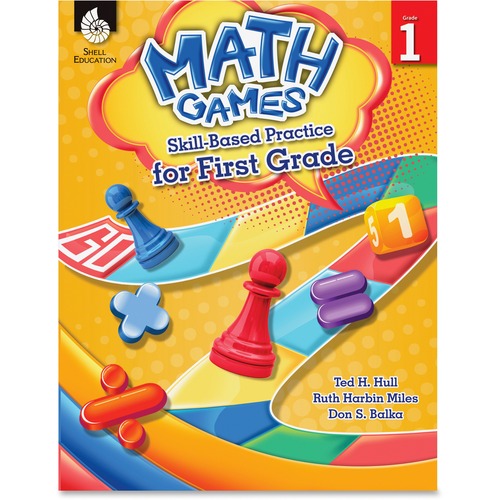 BOOK,MATH GAMES,GRADE 1