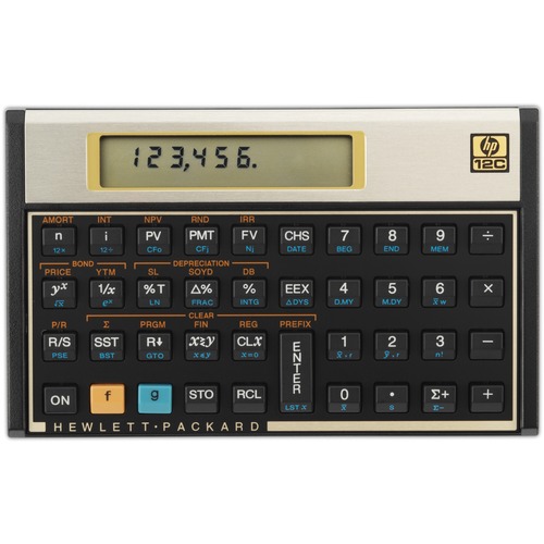 12c Financial Calculator, 10-Digit Lcd