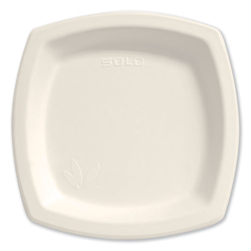 Bare Eco-Forward Sugarcane Dinnerware, 8 1/4" Plate, Ivory, 125/pk