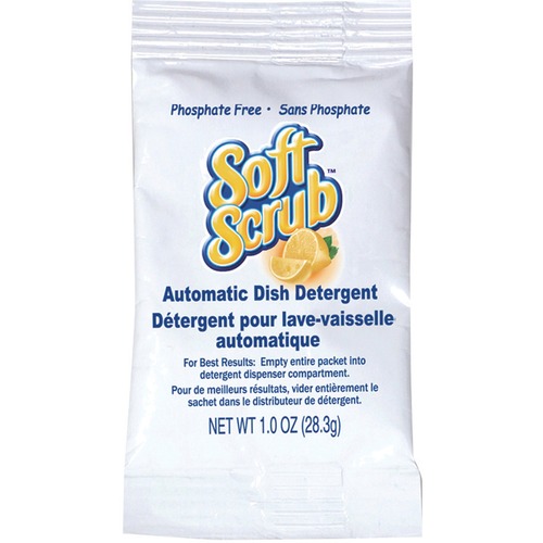 Automatic Dish Detergent, Lemon Scent, Powder, 1 Oz. Packet, 200/carton