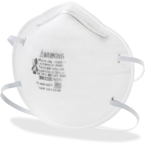 N95 Particle Respirator 8200 Mask, 20/box