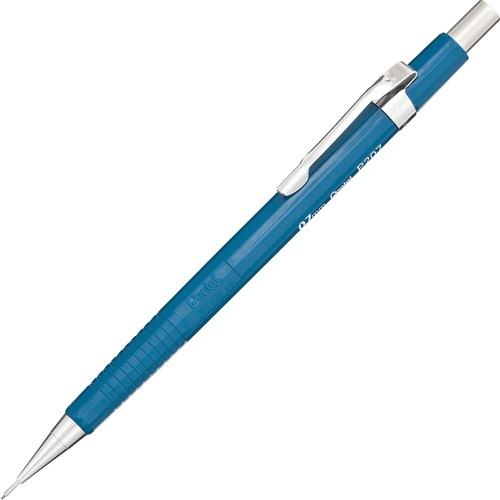 SHARP MECHANICAL PENCIL, 0.7 MM, HB (#2.5), BLACK LEAD, BLUE BARREL