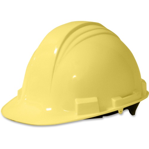 North Safety Products  A59 Hardhat, 4Pt Nylon, Yellow